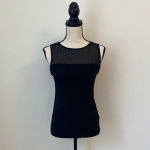 Elegant Black Sleeveless Top